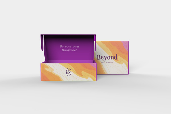graphic design beauty product packaging